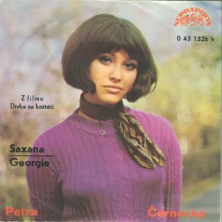 Petra Černocká - Saxana / Georgie - SP / Vinyl (SP: Petra Černocká - Saxana / Georgie)