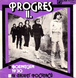 Progres 2 - Roentgen 19'30 / V Zajetí Počítačů - SP / Vinyl (SP: Progres 2 - Roentgen 19'30 / V Zajetí Počítačů)