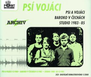 Psí Vojáci - Psi A Vojáci / Baroko V Čechách / Studio 1983 - 85 - CD (CD: Psí Vojáci - Psi A Vojáci / Baroko V Čechách / Studio 1983 - 85)