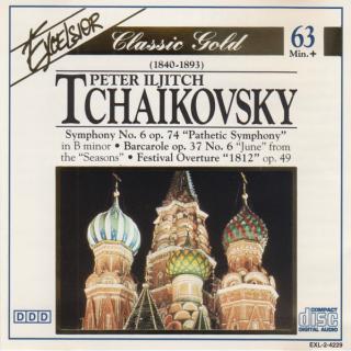 Pyotr Ilyich Tchaikovsky - Symphony No. 6 Op. 74 "Pathetic Symphony" In B Minor ? Barcarole Op. 37 No. 6 "June" From The "Seasons" Festival Overture "1812" Op. 49 - CD (CD: Pyotr Ilyich Tchaikovsky - Symphony No. 6 Op. 74 "Pathetic Symphony" In B Minor ?)