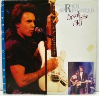 Rick Springfield - Speak To The Sky - LP (LP: Rick Springfield - Speak To The Sky)
