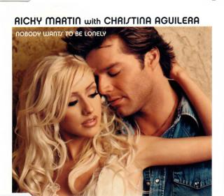 Ricky Martin With Christina Aguilera - Nobody Wants To Be Lonely - CD (CD: Ricky Martin With Christina Aguilera - Nobody Wants To Be Lonely)