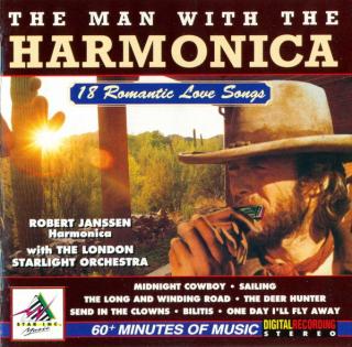 Robert Janssen With London Starlight Orchestra - The Man With The Harmonica - 18 Romantic Love Songs - CD (CD: Robert Janssen With London Starlight Orchestra - The Man With The Harmonica - 18 Romantic Love Songs)