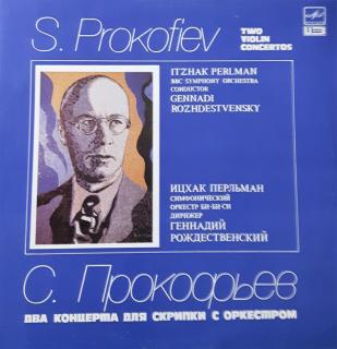 Sergei Prokofiev - Itzhak Perlman, BBC Symphony Orchestra - Concertos For Violin And Orchestra No. 1 And 2 - LP (LP: Sergei Prokofiev - Itzhak Perlman, BBC Symphony Orchestra - Concertos For Violin And Orchestra No. 1 And 2)