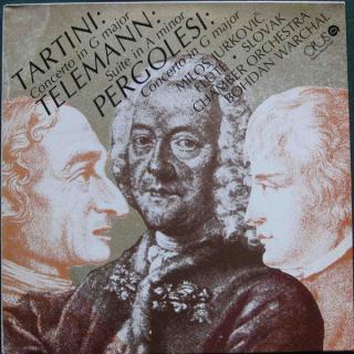Slovak Chamber Orchestra, Miloš Jurkovič - Tartini, Telemann, Pergolesi - LP (LP: Slovak Chamber Orchestra, Miloš Jurkovič - Tartini, Telemann, Pergolesi)