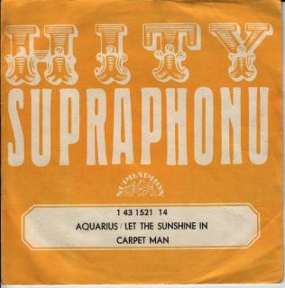 The Fifth Dimension - Aquarius / Let The Sunshine In / Carpet Man - SP / Vinyl (SP: The Fifth Dimension - Aquarius / Let The Sunshine In / Carpet Man)