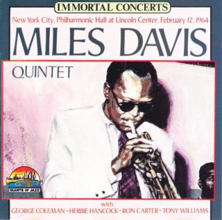 The Miles Davis Quintet - New York City, Philharmonic Hall At Lincoln Center, February 12, 1964 - CD (CD: The Miles Davis Quintet - New York City, Philharmonic Hall At Lincoln Center, February 12, 1964)