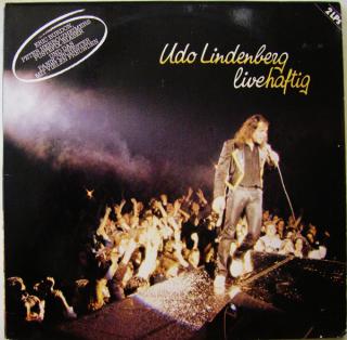 Udo Lindenberg - Livehaftig - LP (LP: Udo Lindenberg - Livehaftig)