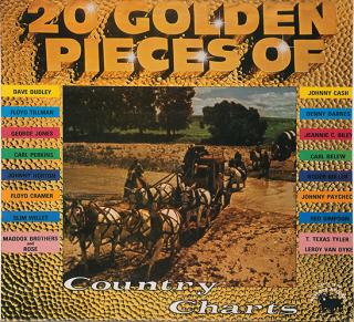 Various - 20 Golden Pieces Of Country Charts - LP (LP: Various - 20 Golden Pieces Of Country Charts)