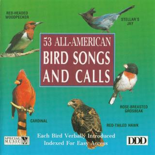 Various - 53 All-American Bird Songs And Calls - CD (CD: Various - 53 All-American Bird Songs And Calls)