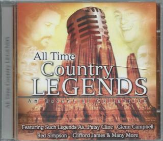 Various - All Time Country Legends - CD (CD: Various - All Time Country Legends)