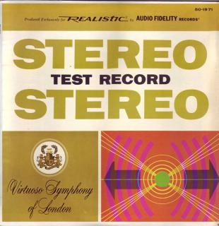 Various - Stereo Test Record - LP (LP: Various - Stereo Test Record)