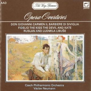 Various, The Czech Philharmonic Orchestra, Václav Neumann - Opera Overtures - CD (CD: Various, The Czech Philharmonic Orchestra, Václav Neumann - Opera Overtures)