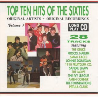 Various - Top Ten Hits Of The Sixties Volume 1 - CD (CD: Various - Top Ten Hits Of The Sixties Volume 1)