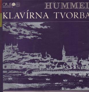 Vlastimil Horák - Bratislava Chamber Ensemble - Johann Nepomuk Hummel - Klavirna Tvorba - LP (LP: Vlastimil Horák - Bratislava Chamber Ensemble - Johann Nepomuk Hummel - Klavirna Tvorba)