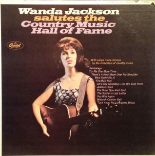 Wanda Jackson - Wanda Jackson Salutes The Country Music Hall Of Fame - LP (LP: Wanda Jackson - Wanda Jackson Salutes The Country Music Hall Of Fame)