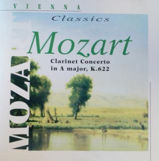 Wolfgang Amadeus Mozart - Clarinet Concerto In A Major, K.622 - CD (CD: Wolfgang Amadeus Mozart - Clarinet Concerto In A Major, K.622)