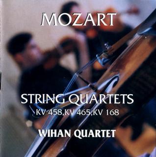 Wolfgang Amadeus Mozart, Wihan Quartet - String Quartets KV 458, 465, 168 - CD (CD: Wolfgang Amadeus Mozart, Wihan Quartet - String Quartets KV 458, 465, 168)