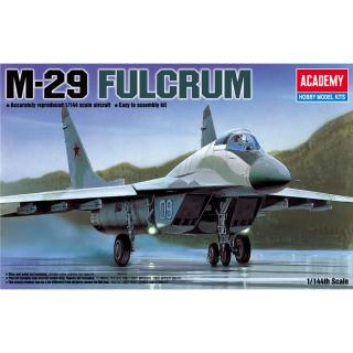Academy M-29 FULCRUM Model Set letadla 1:144, 45 dílů (***SKLADOM***POPIS PRIPRAVUJEME***)