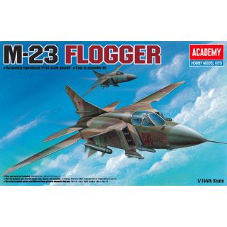 Academy MIG-23 FLOGGER Model Set letadla 1:144, 34 dílů (***SKLADOM***POPIS PRIPRAVUJEME***)