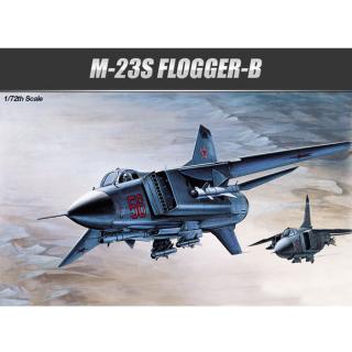 Academy MIG-23S FLOGGER-B Model Set letadla 1:72, 35 dílů (***SKLADOM***POPIS PRIPRAVUJEME***)