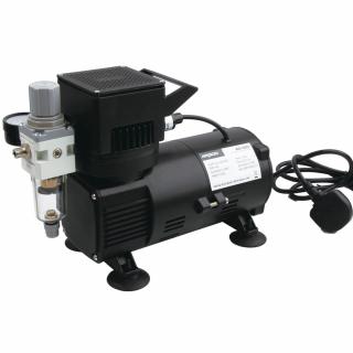 Airbrush kompresor FENGDA ® AG-420 se dvěma ventilátory pro maximální chlazení (Airbrush Kompresor FENGDA ® AG-420)