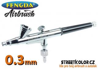 Airbrush pistole FENGDA® BD-135 0,3 mm (Nejlepší cena na trhu)