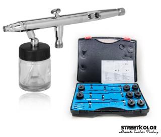 Airbrush sada BD-816, 8 x airbrush pistole BD-182 (Nejlepší cena na trhu)
