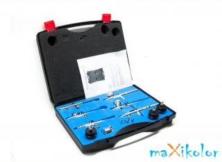 Airbrush sada FENGDA® BD-813, 6 x pistole (Nejlepší cena na trhu)