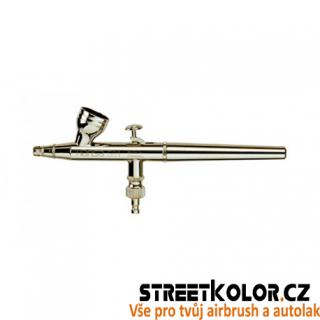 Airbrush stříkací pistole HARDER &amp; STEENBECK Hansa Hobbyline 581 0,2 mm (HANSA 581 CHROME 0,2mm HOBBYLINE)