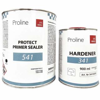 Antikorozní základ - plnič PROLINE 541 4:1, 4,5L (3600 + 900 ml), Černý (PROLINE 541 PROTECT PRIMER SEALER BLACK + PROLINE 341 HARDENER)
