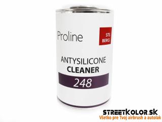 Antisilikón PROLINE 248, Odstraňovač silikonu - odmašťovač, 1 litr (Antisilicone cleaner - Silicone remover)