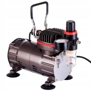 Bezolejový jednoválcový airbrush kompresor OCTAGON SUPERNOVA 5, pouze 47dB (OCTAGON SUPERNOVA 5)