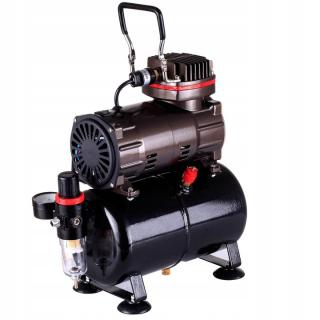 Bezolejový jednoválcový airbrush kompresor OCTAGON SUPERNOVA 8, pouze 47dB (OCTAGON SUPERNOVA 8)