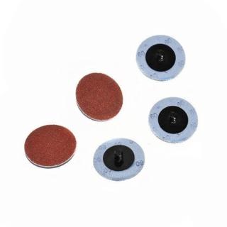 Brusný disk pro stopkovou brusku, zrnitost P120, Průměr: 50mm, Závit: 9,5mm, 1ks (SANDING DISC P120 with ROLOC SYSTEM)