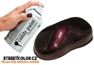 Candy Black CHERRY barva ve spreji, 400ml (ORIGINAL - DIAMOND CANDY BLACK CHERRY SPRAY, 400ml)