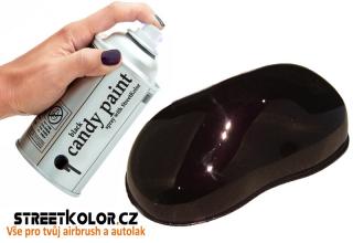 candy black, cierna candy, cierna kendy barva, candy paint, candy barva, candy ve spreji, kendy paint, custom paint