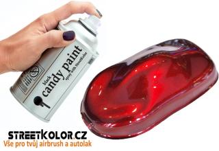 Candy BLOOD RED barva ve spreji, 400ml (ORIGINAL - DIAMOND CANDY BLOOD RED SPRAY, 400ml)
