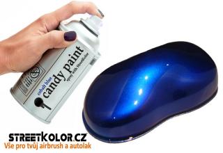 Candy Cobalt BLUE barva ve spreji, 400ml (ORIGINAL - DIAMOND CANDY COBALT BLUE SPRAY, 400ml)