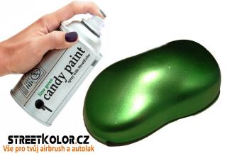 Candy Lime GREEN barva ve spreji, 400ml (ORIGINAL - DIAMOND CANDY LIME GREEN SPRAY, 400ml)