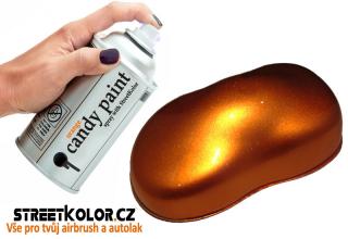 Candy ORANGE barva ve spreji, 400ml (ORIGINAL - DIAMOND CANDY ORANGE SPRAY, 400ml)