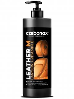 CARBONAX® Čistič kůže s kondicionérem a včelím voskem, Matný, 500ml (CARBONAX® Leather M - Leather Conditioner &amp; Protectant Matte)