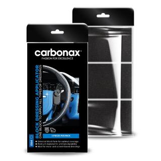 CARBONAX® hranatá univerzální aplikační houbička pro všechny čistící a konzervační roztoky (CARBONAX® Block Dressing Applicator - pack of 3)