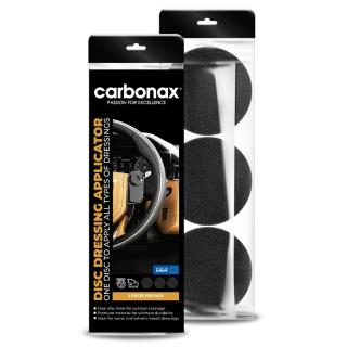CARBONAX® kulatá univerzální aplikační houbička pro všechny čistící a konzervační roztoky (CARBONAX® Disc Dressing Applicator - pack of 3)