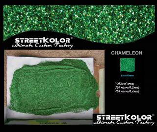 Chameleón Tmavě zelený, 100 gramů, 200 mikronů=0,2 mm (200 micro)