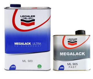Čirý UHS lak Lechler MEGALACK ML920 1l + 0.5l tužidla extra vysoký lesk (Ihned k odeslání)