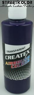 CreateX 5103 Červeno-fialová transparentní airbrush barva 240ml (CreateX Transparent)