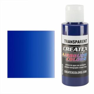 CreateX 5106 Modrá transparentní airbrush barva 60ml (CreateX 5106 Transparent Brite Blue)