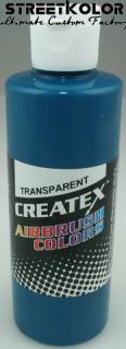 CreateX 5112 tyrkysová 5112 transparentní airbrush barva 480ml (CreateX Transparent)