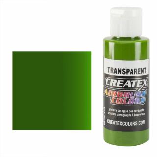 CreateX 5116 zelená transparentní airbrush barva 60ml (CreateX Transparent)